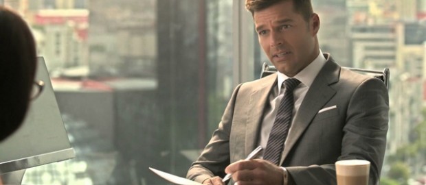 Ricky Martin interpretó a Christian Grey en un comercial de Nescafé