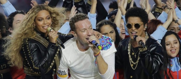 Coldplay, Beyonce y Bruno Mars encienden el medio tiempo del Super Bowl 50