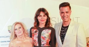 Maria José Suarez y la Top Alejandra Alonso en la inauguración de SHOWROOM FASHION BAR‏